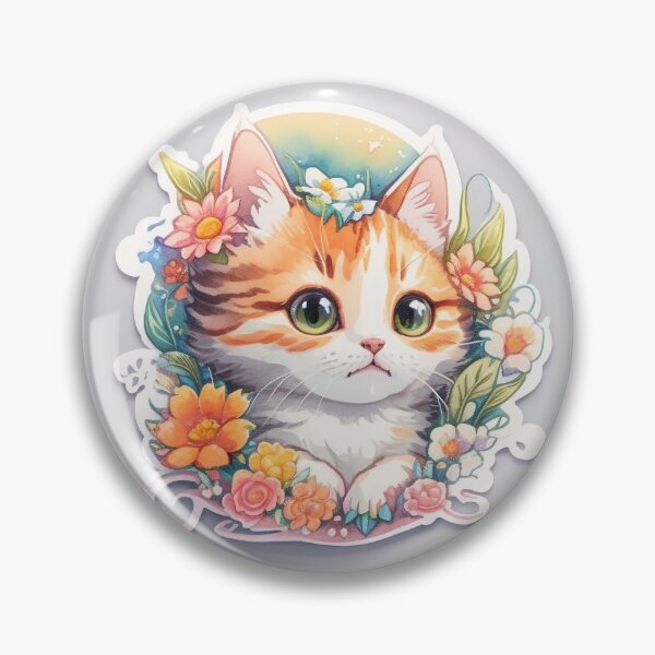Item preview, orange kitty designed and sold by baspettersen.
