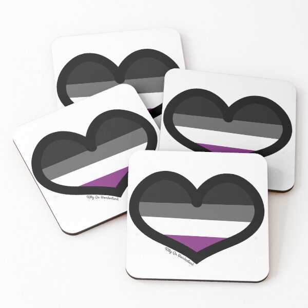 Item preview, Acesexual Pride Heart! designed and sold by KQsWonderland.