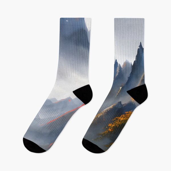 Item preview, Oil Paint Styled Watercolor National Park - Chinese Painting designed and sold by joejiing.