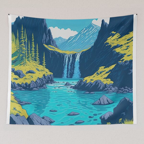 Item preview, The Fairy Pools designed and sold by fleurdesignart.