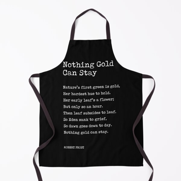 Item preview, Nothing Gold Can Stay - Robert Frost Poem - Typewriter Print 2 designed and sold by Studio Grafiikka.
