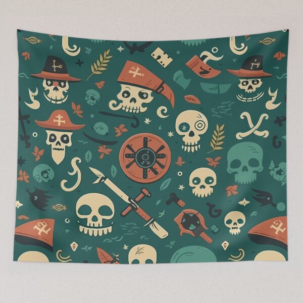Item preview, Cute Pirate pattern designed and sold by Amir Faysal.