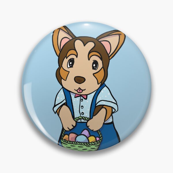 Item preview, Easter corgi  designed and sold by artbysusant.