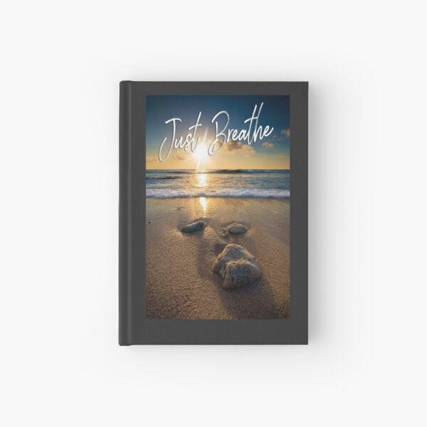 Just Breathe Hardcover Journal