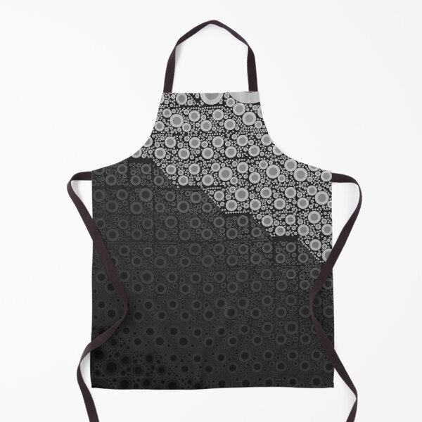 Item preview, Dark Shades of Grey Polka Dots Abstract Pattern designed and sold by patternsoup.