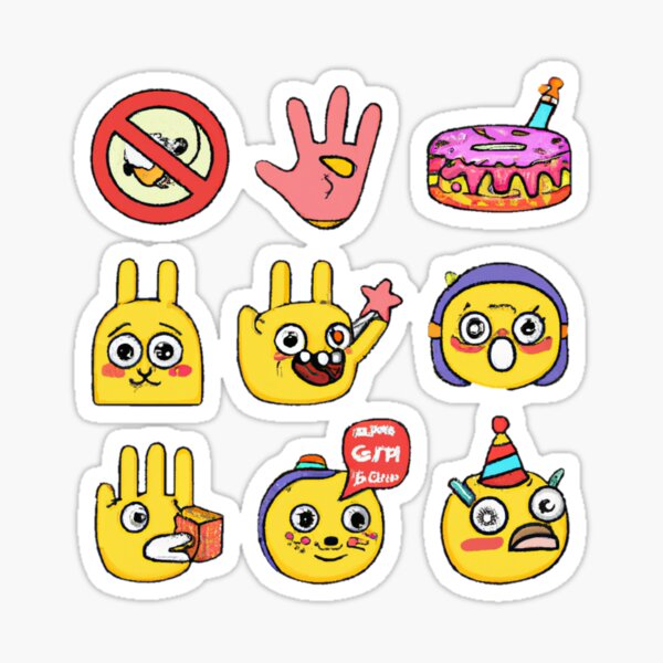 cursed emoji Sticker pack - Stickers Cloud