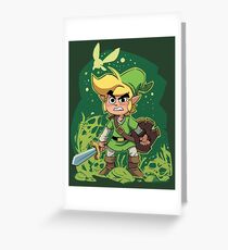 Zelda dungeon Greeting Card