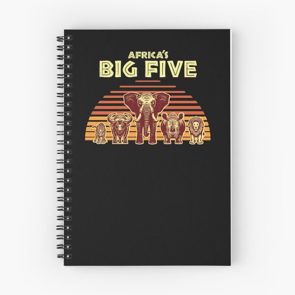 Item preview, Africa's Big Five Safari | Leopard Rhino Elephant Buffalo Lion | Big 5 Africa | Kruger National Park designed and sold by d247.