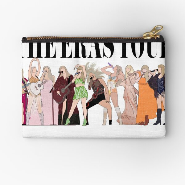 Taylor Swift Eras Tour Zip Pouch - Fleurty Girl