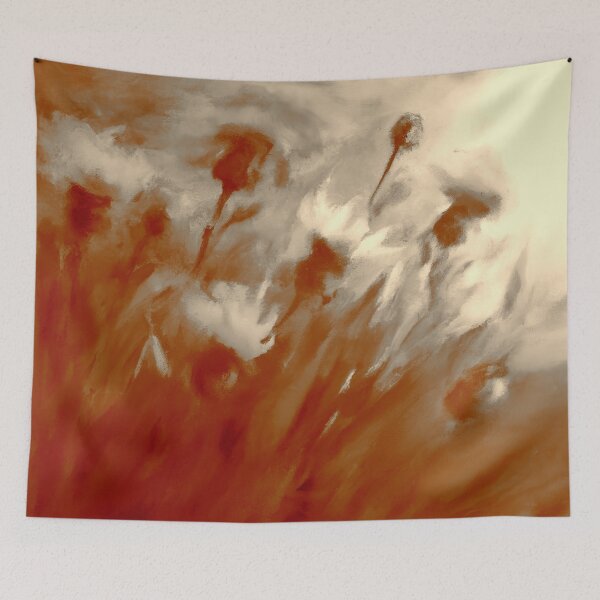 Item preview, Scottish Thistle Flower of Scotland Sepia Impressionist Painting designed and sold by druidwolfart.