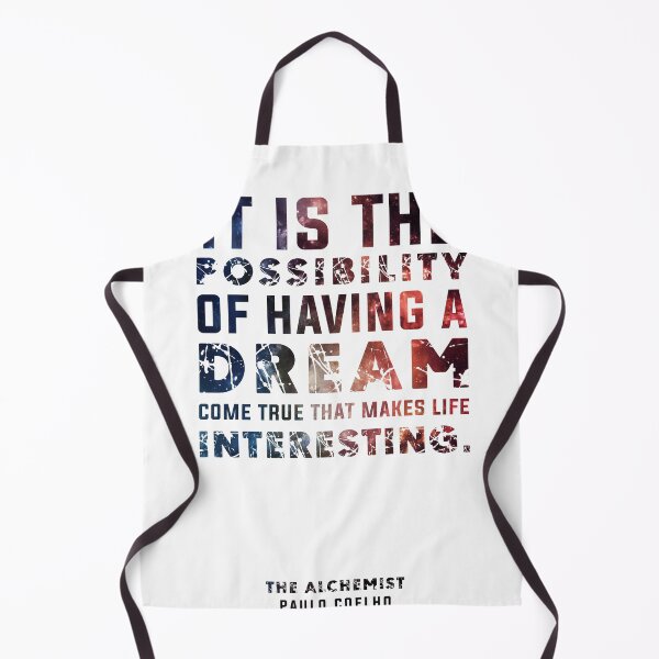 Item preview, Paulo Coelho - The Alchemist - Typographic Quote Print 01 designed and sold by Studio Grafiikka.