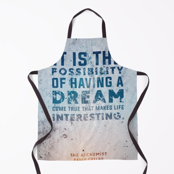 Item preview, Paulo Coelho - The Alchemist - Typographic Quote Print 03 designed and sold by Studio Grafiikka.