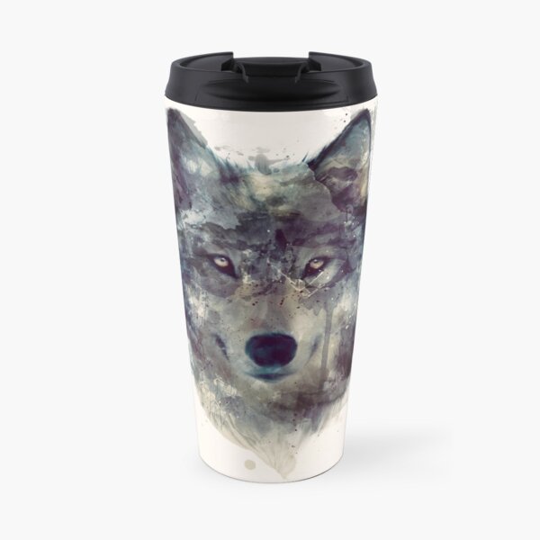 Wolf // Durchhalte dich Thermobecher