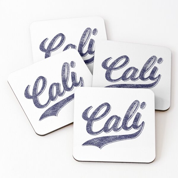 Item preview, CALI CALIFORNIA BASEBALL SPORT SCRIPT CURSIVE (DISTRESSED BLUE) designed and sold by gaigesisson.