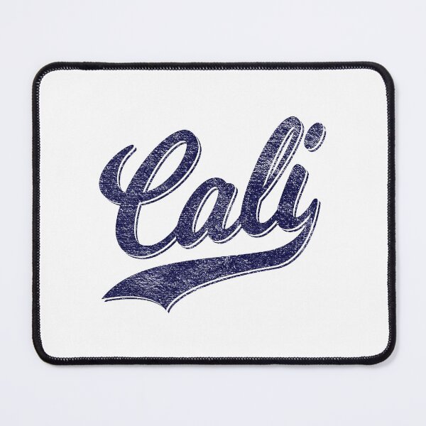 Item preview, CALI CALIFORNIA BASEBALL SPORT SCRIPT CURSIVE (DISTRESSED BLUE) designed and sold by gaigesisson.
