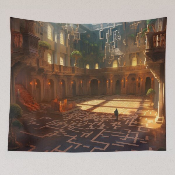 Item preview, Puzzle Palazzo: Exploring the Enigmatic Enclave designed and sold by oanaunciuleanu.