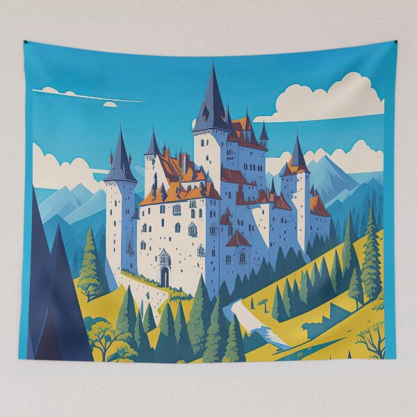 Item preview, Bran Castle designed and sold by fleurdesignart.