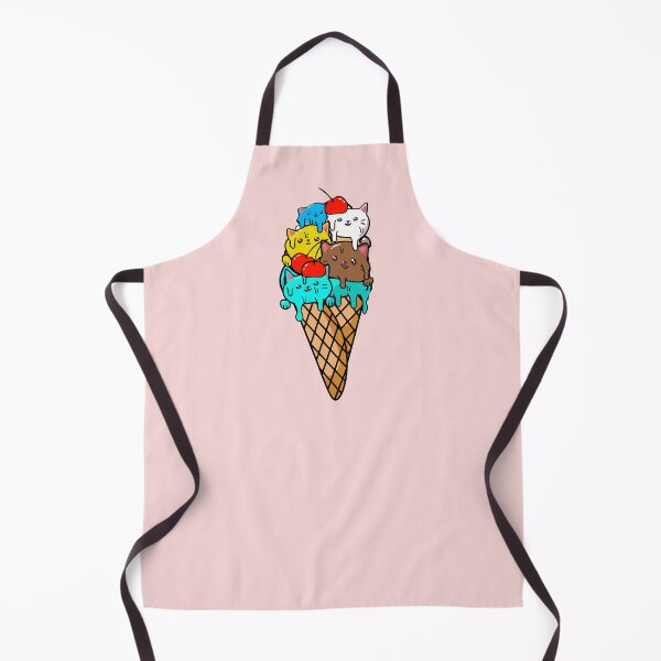 Item preview, Cute Cat Ice Cream Funny Summer Desert Kitten and Cats Lovers Gift designed and sold by alenaz.