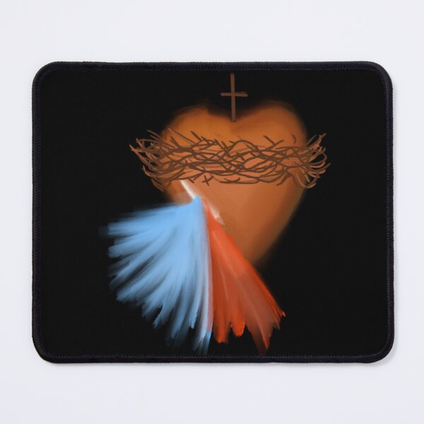 Item preview, Merciful Sacred Heart designed and sold by HappyRandomArt.