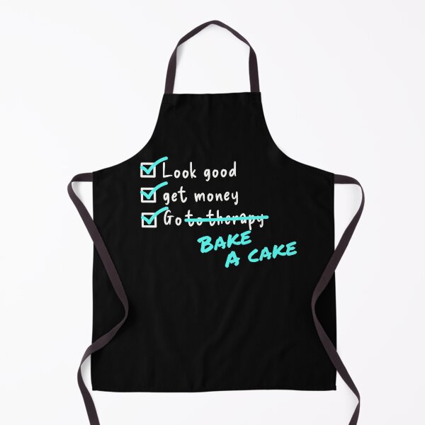 Item preview, Baking Checklist Design | Look Good Get Money Bake a Cake designed and sold by TextEccentrics.