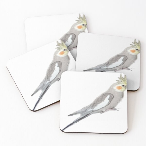 Item preview, long crested orange cheeked brown parrot designed and sold by Wilber-Tre65.