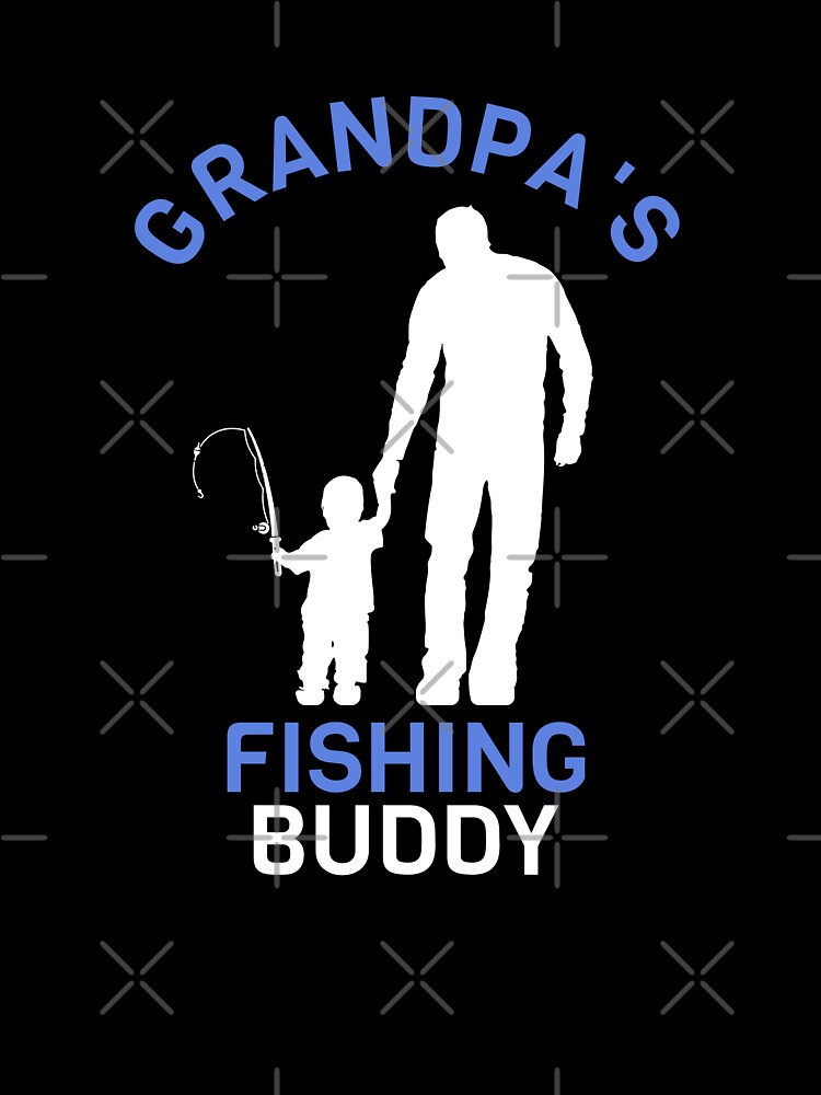 Fishing grandpa gift / Grandpas little fishing buddy fisherman  Kids T- Shirt for Sale by portrait4you