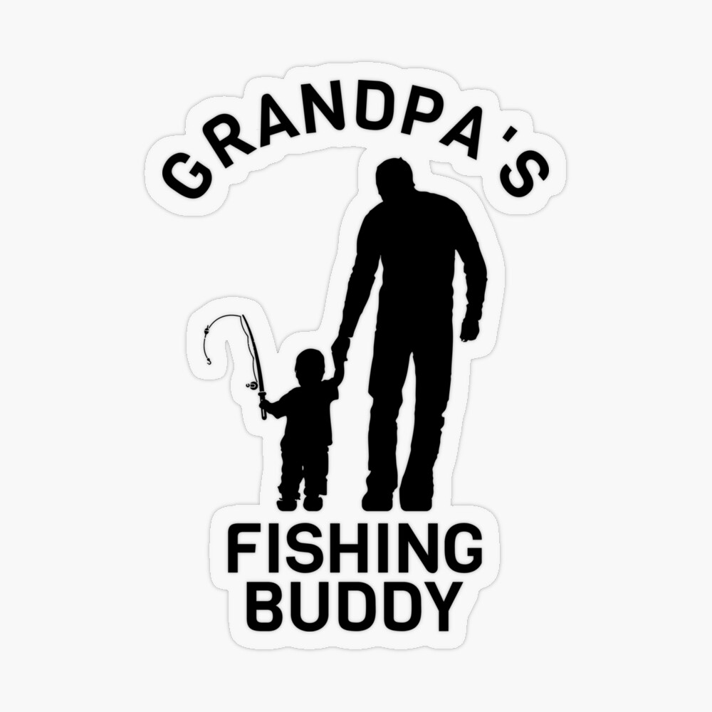 Daddy's fishing buddy 19659852 Vector Art at Vecteezy
