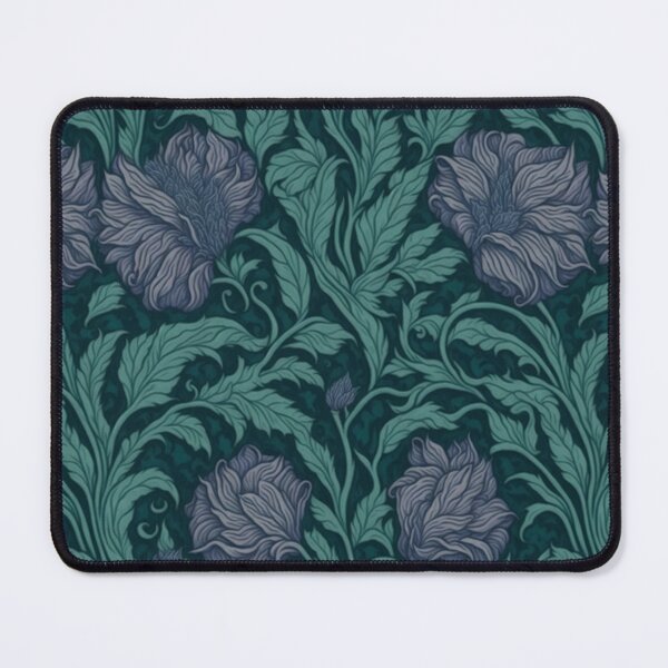 Item preview, Floral Teal Delight Inspired by William Morris Pimpernel designed and sold by Tamas Das.