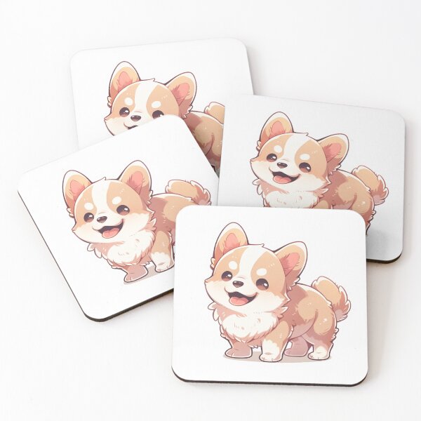 Item preview, Smiling Kawaii Corgi designed and sold by TheBakaAnime.
