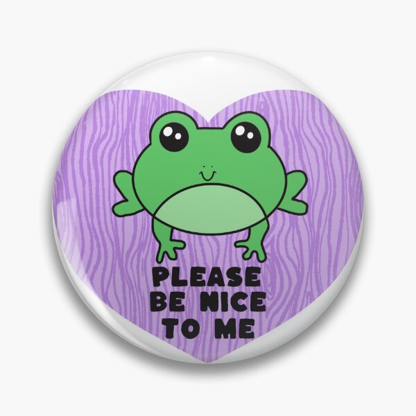 Item preview, Please Be Nice to Me Frog designed and sold by shoplabish.