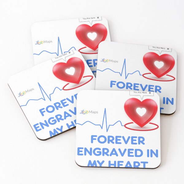 Item preview, Love-Forever engraved in my heart designed and sold by printroute.