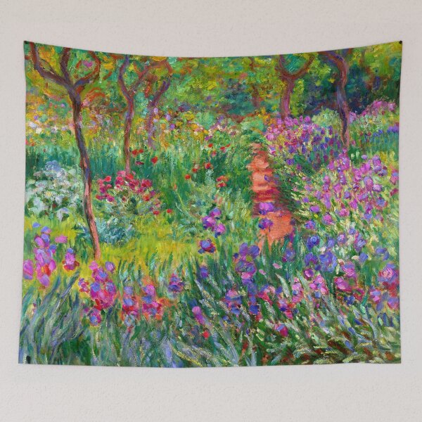 Item preview, Monet : The Iris Garden At Giverny  designed and sold by PureVintageLove.
