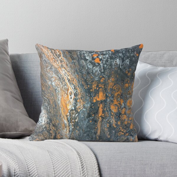 Flow painting 2 Throw Pillow