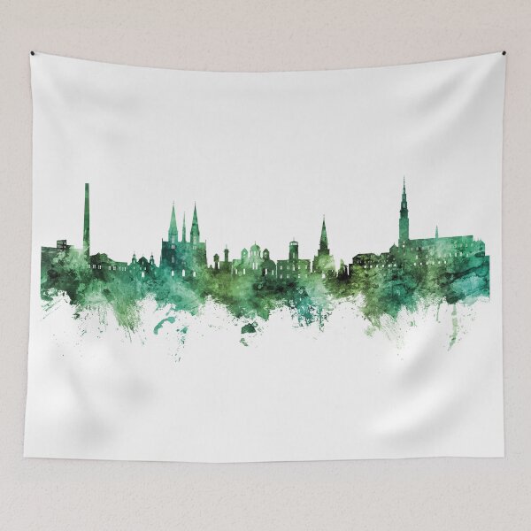 Item preview, Czestochowa Poland Skyline designed and sold by ArtPrints.