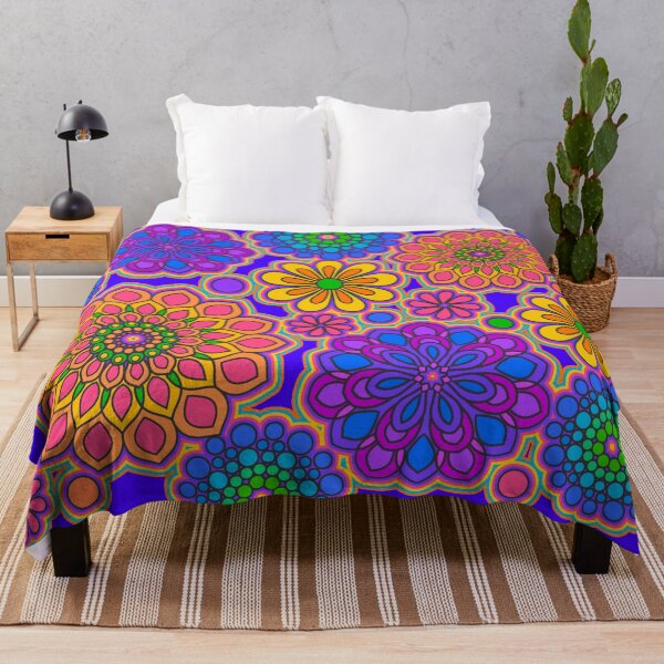 Item preview, Colorful Flower Power Hippy Design designed and sold by Alondra.