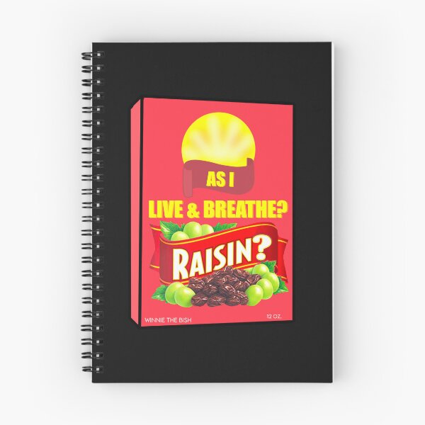 Item preview, As I Live and Breathe - Raisin? New Girl Quote designed and sold by shoplabish.