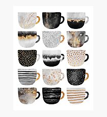 Hübsche Kaffeetassen 4 Fotodruck