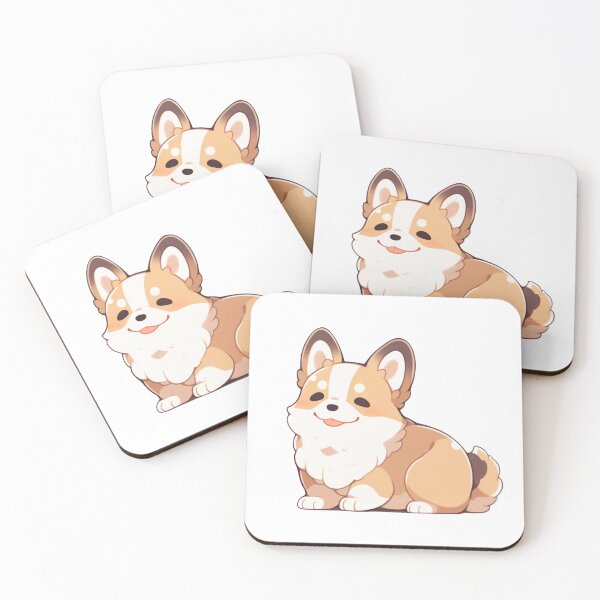 Item preview, Pudgy Smiley Kawaii Corgi designed and sold by TheBakaAnime.