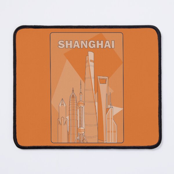 Item preview, Shanghai skyscraper Orange designed and sold by SeaU.