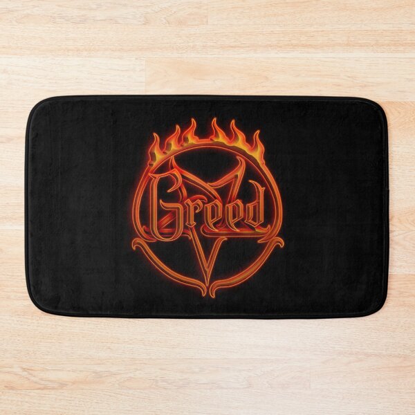 Item preview, Greed on Fiery Demonic Pentagram designed and sold by Swabcraft.