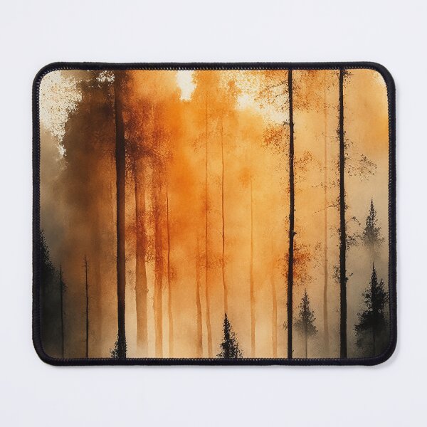 Item preview, Vintage image of a beautiful fantasy forest designed and sold by SimpleWallArt.