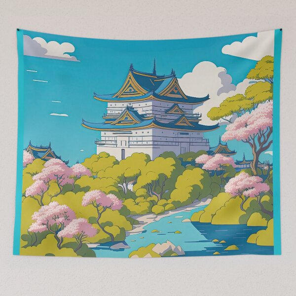 Item preview, Himeji Castle designed and sold by fleurdesignart.