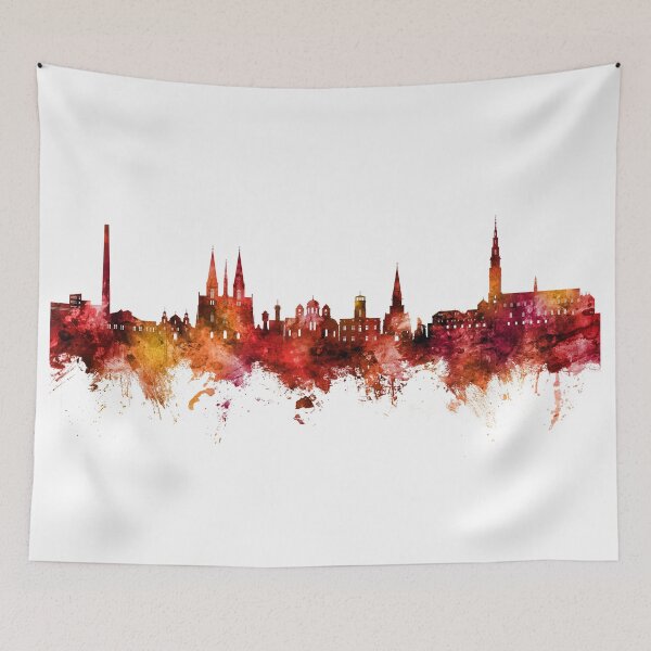 Item preview, Czestochowa Poland Skyline designed and sold by ArtPrints.