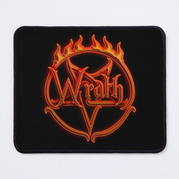 Item preview, Wrath on Fiery Demonic Pentagram designed and sold by Swabcraft.