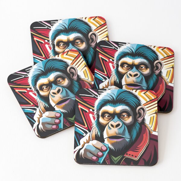 Item preview, Graffiti Inspired Monkey designed and sold by Evolved Ape.
