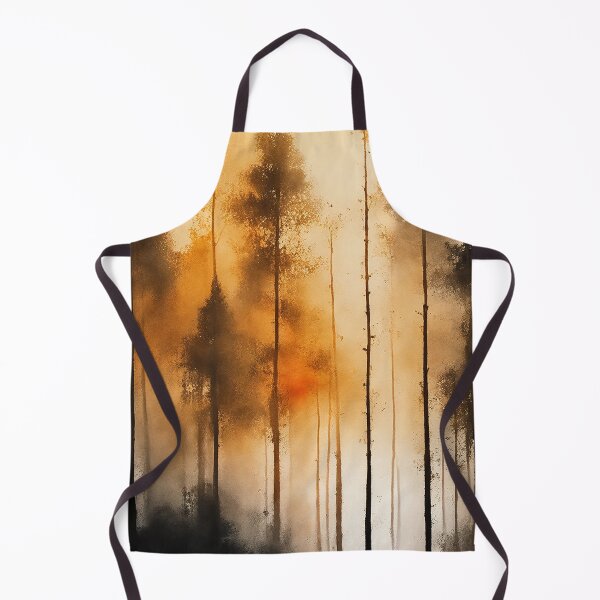 Item preview, Beautiful fantasy forest Ink Painting designed and sold by SimpleWallArt.