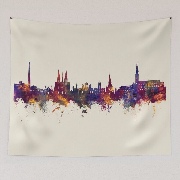 Aperçu de l'œuvre Czestochowa Poland Skyline créée et vendue par ArtPrints.