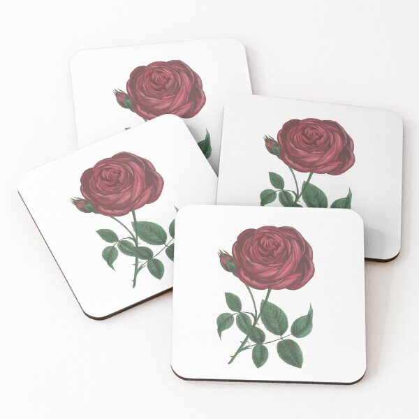 Item preview, Vintage Red Rose N°2. designed and sold by Historical Paintings.