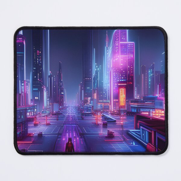 Item preview, Futuristic Cityscape designed and sold by tpixx.