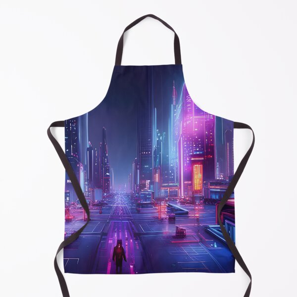 Item preview, Futuristic Cityscape designed and sold by tpixx.